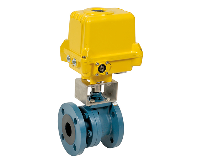 Carbon steel ball valve 540 AIT PN40 DN15 + SA05X 230V AC